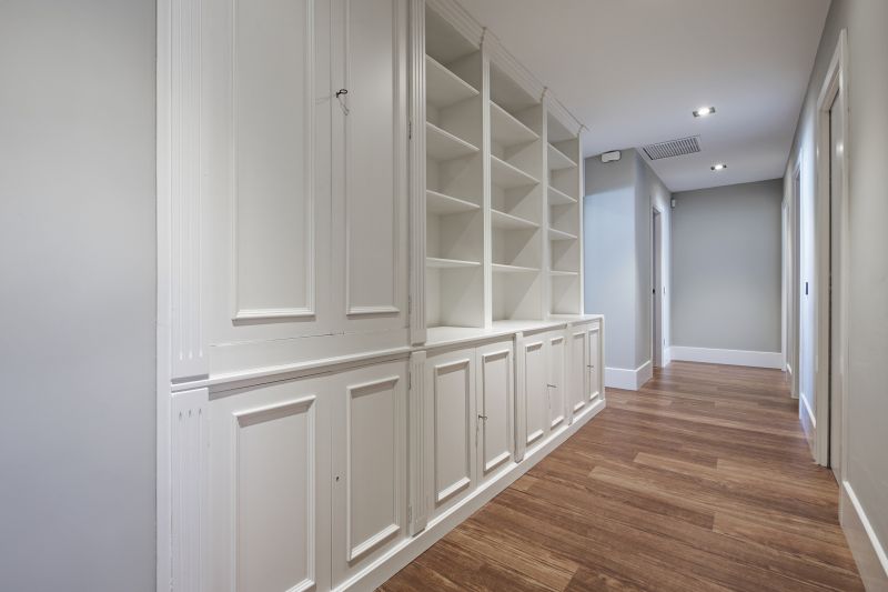 Custom Bookshelves Installation in Durham, NC