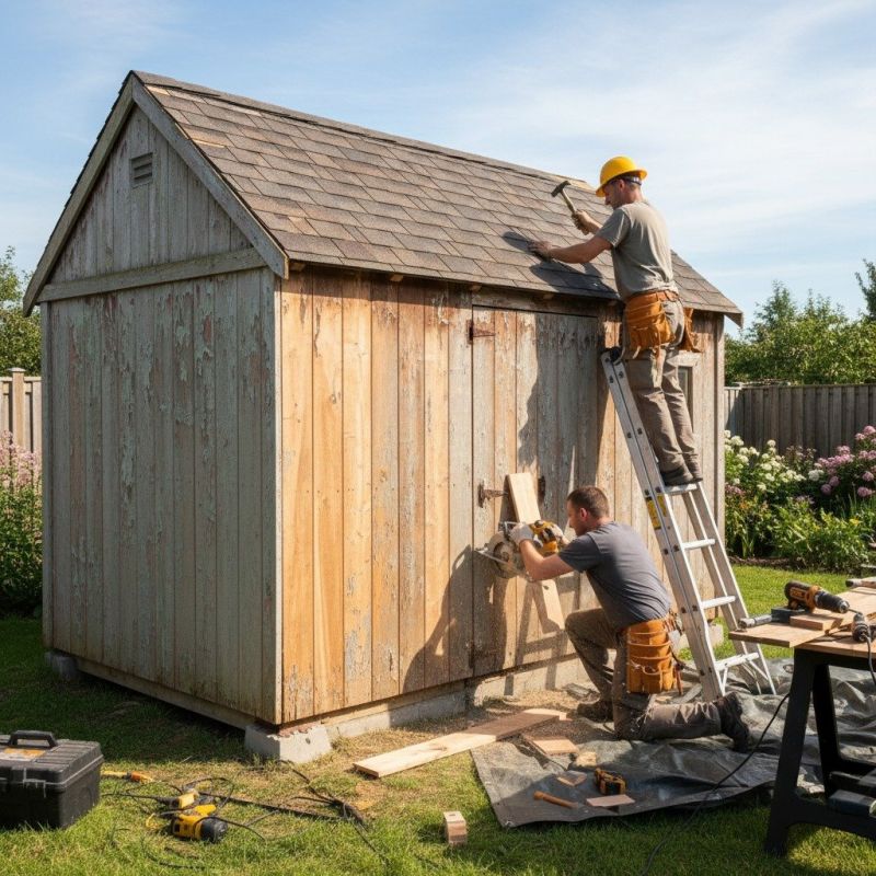 Shed Repair in Alpharetta, GA